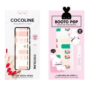 코코라인 붙이는 젤네일 스티커 2p COCO No.138 세트