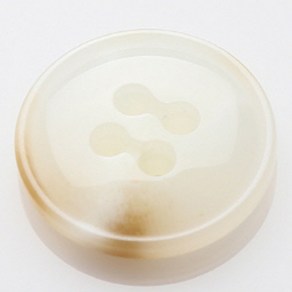 HR빅버튼 란찌 단추 25mm, 화이트, 4개