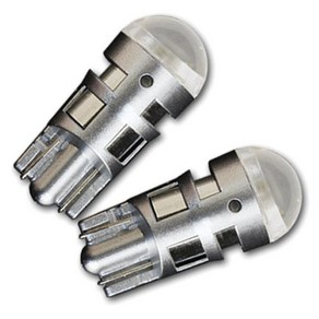 렉서스 맥스 T10 LED 미등 실내 번호판등 3.5W, 레드, 2개