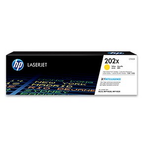 HP No.202X 대용량 정품토너 CF502X, 노랑, 1개