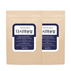 바른티 다시마 분말, 200g, 2개