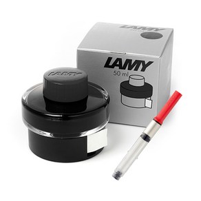 LAMY 병잉크 컨버터 세트 50ml T52 Z28, 블랙, 1세트