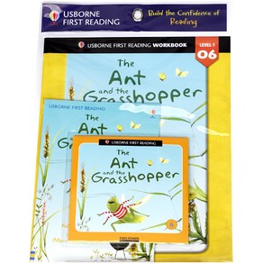 Usbone Fist Reading Wokbook Set 1-6 : The Ant and the Gasshoppe (with CD), Usbone Publishing Ltd