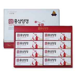 산내마을 홍삼양갱, 320g, 1개