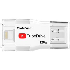 포토패스트 아이폰 TubeDive OTG USB메모리 IFDMAXG2128GB, 128GB