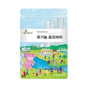 아름드레 유기농 로즈마리 삼각티백, 1.1g, 25개입, 1개