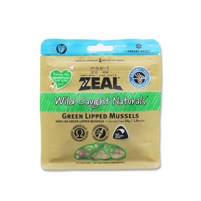 ZEAL 강아지 간식 동결건조 50g, 그린립홍합, 1개