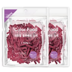 굿데이 컬러푸드 반려견 간식, 블루베리 맛, 2개