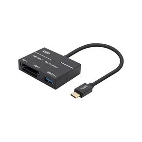 컴스 USB 3.1 카드리더기 C타입 to USB 3.0 1Port SD XQD