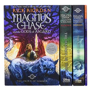 Magnus Chase and the Gods of Asgad #01-3 Books Boxed Set, Disney Hypeion