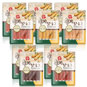 수제핫도그 강아지 간식 5종 콤보팩 100g x 10p