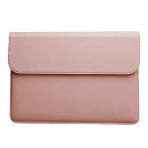 BAGnBAGs 가죽 맥북 파우치 Slim-100, 핑크, 1개