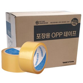 에타 국산 투명 중포장 러버 박스테이프 65mic 48mm x 30m, 30개