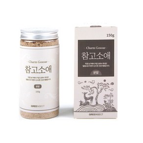 참고소애 분말 건조밀웜 식용곤충, 1개, 150g