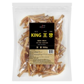 펫츠몬 킹왕짱 강아지 대용량 수제 간식, 닭발, 300g, 1개