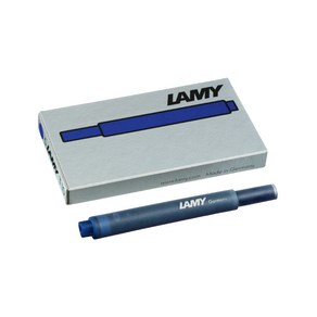 LAMY 만년필용 잉크 카트리지, 블루블랙, 5개