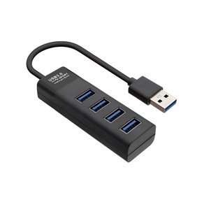 컴스 4포트 USB 3.0 무전원 허브 TB025, 1개