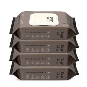 살림미학 대형 물걸레 청소포 25매