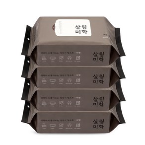 살림미학 대형 정전기 청소포 60매