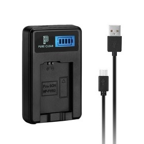 퓨어클리어 후지 NP-120 LCD 싱글 USB 호환충전기