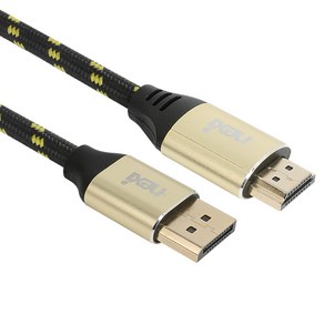 넥시 4K DP to HDMI 1.2V 케이블 파인골드, 1개, 5m