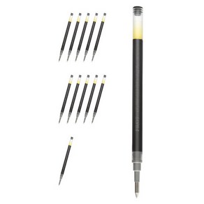파이롯트 G2 전용 리필심 0.7mm BLS-G2-7, 블랙, 12개