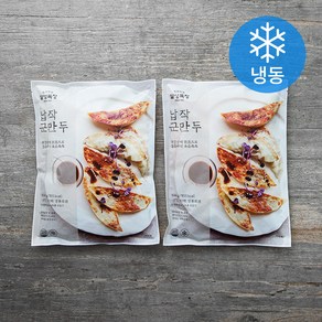 설성목장 납작 군만두 (냉동), 420g, 2개