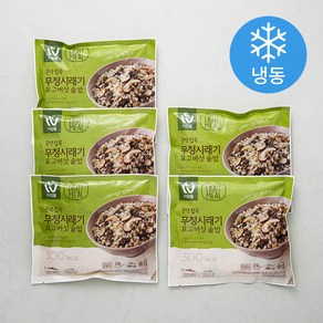 무청 시래기 표고버섯 솥밥 (냉동), 200g, 5개