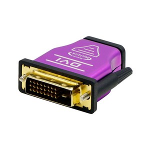 마하링크 HDMI 암 to DVI 수 F/M 메탈 변환 젠더