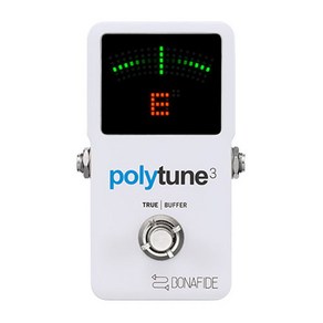 티씨일렉트로닉 6줄 동시 튜닝 PolyTune 3 페달튜너 버퍼