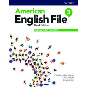 Ameican English File Thid Edition 3 SB with Online Pactice, OXFROD