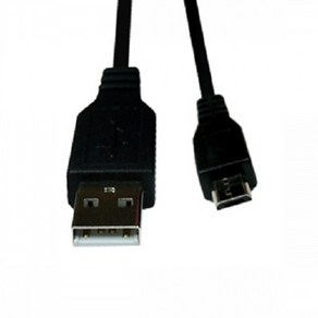 USB 2.0 마이크로 5핀 케이블 2m, 1개