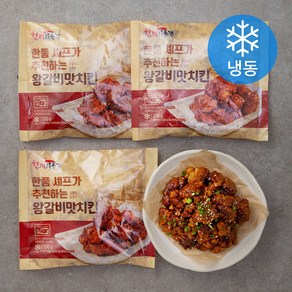 한품 왕갈비맛치킨 (냉동), 200g, 3팩