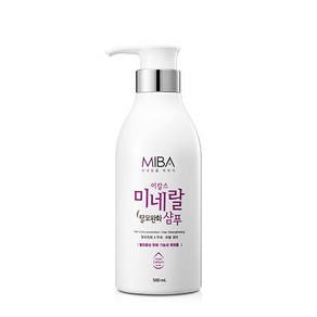 미바 미네랄 탈모완화 샴푸, 500ml, 1개