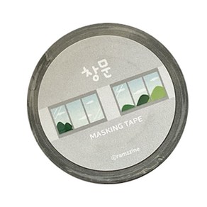 람찌네 창문 마스킹 테이프 15mm, 1개