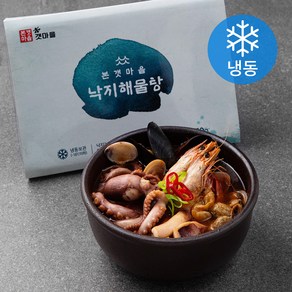 본갯마을 낙지해물탕 650g + 해물탕 소스 100g 세트 (냉동)