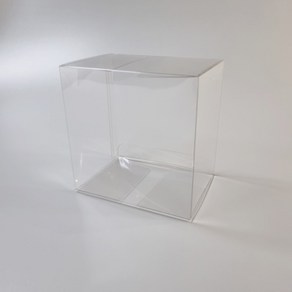 수세미 포장 투명상자 2구 정사각 12 x 8.5 x 12 cm