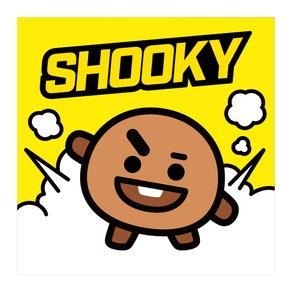 아이러브페인팅 BT21 DIY PAINTING_COMIC 25 x 25 cm, SHOOKY, 1개