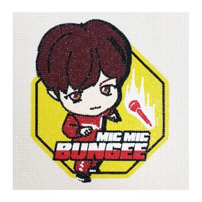 아이러브페인팅 TinyTAN DIY CUBIC PAINTING_MIC Dop 25 x 25 cm, j-hope, 1개