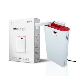 모비딕 코끼리 배면 여과기 WHITE EF-300, 1개, 3.5W