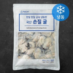 단디프레시 한알한알 급속 냉동한 국산 손질 굴 (냉동), 800g, 1개