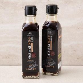 담가 전통식품 인증 우리콩 전통간장, 180ml, 2개