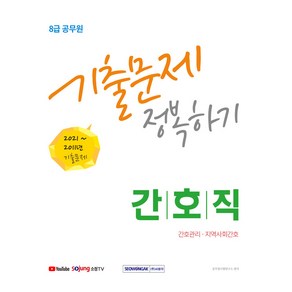 2022 8급 간호직 2011~2021년 기출문제 정복하기 : 간호관리 · 지역사회간호, 서원각