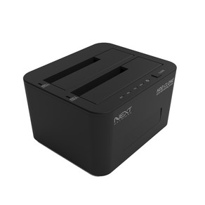 넥스트유 이지넷유비쿼터스 USB 3.0 2Bay 도킹스테이션 NEXT-962DCU3, 1개