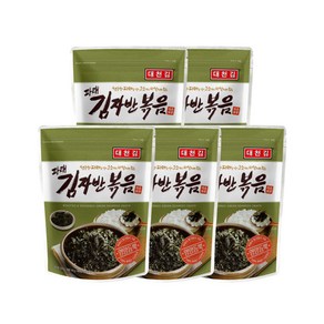 대천김 파래 김자반, 60g, 5개