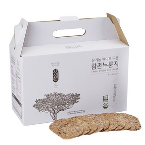 상생촌 오색발효미 유기농 현미로 구운 참존 누룽지, 80g, 10개