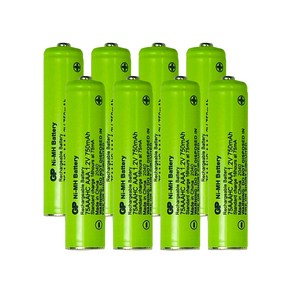 모토로라 무선 전화기 배터리 750mAh GP75AAAHCR, 2개입, 4개