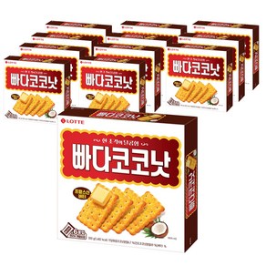 빠다코코낫 과자 6p, 300g, 12개