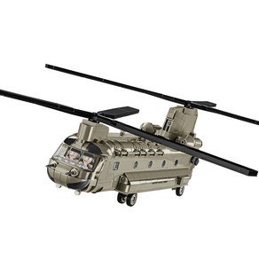 COBI 헬리콥터 CH-47 CHINOOK 블록 5807, 혼합색상, 1개