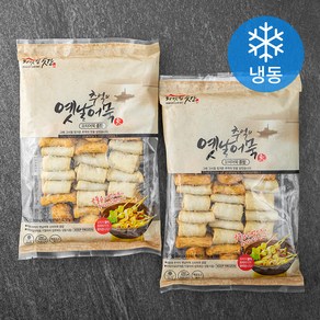 외갓집곳간 추억의 옛날어묵 꼬치어묵 종합 (냉동), 350g, 2개